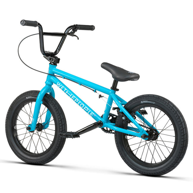 We The People 2023 Seed 16&quot; BMX Freestyle Bike-Surf Blue - 3
