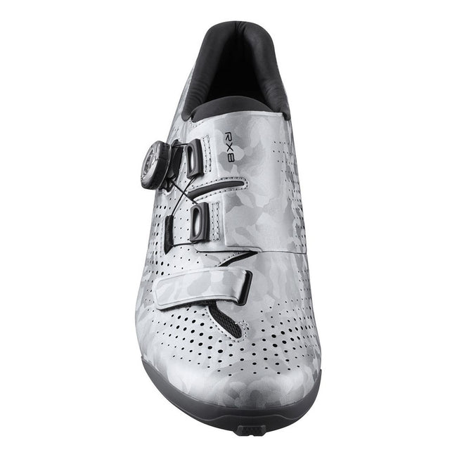 Shimano 2020 RX-8 Clipless Shoes-Silver - 2