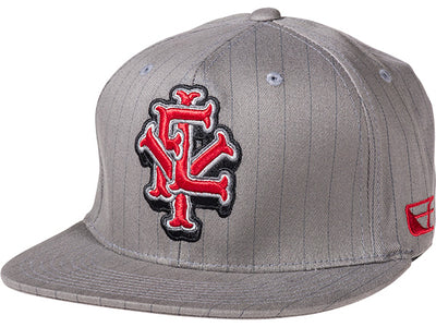 Fly Racing Baseball Hat-Gray/Red