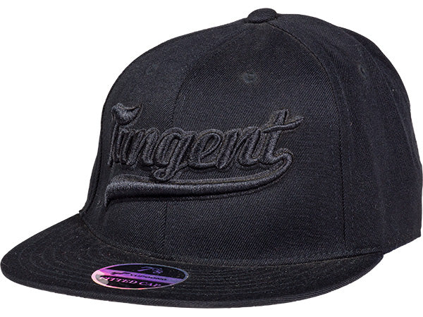 Tangent Snapback Hat-Black/Black - 1