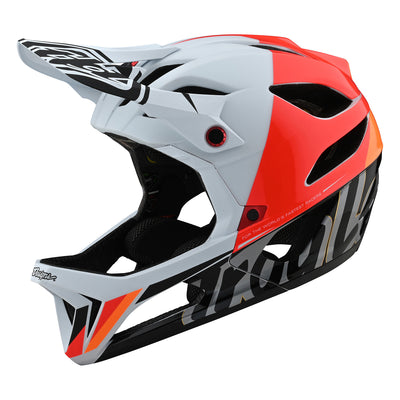 Troy Lee Designs Stage MIPS Nova BMX Race Helmet-White