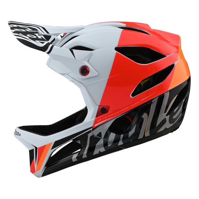 Troy Lee Designs Stage MIPS Nova BMX Race Helmet-White - 2