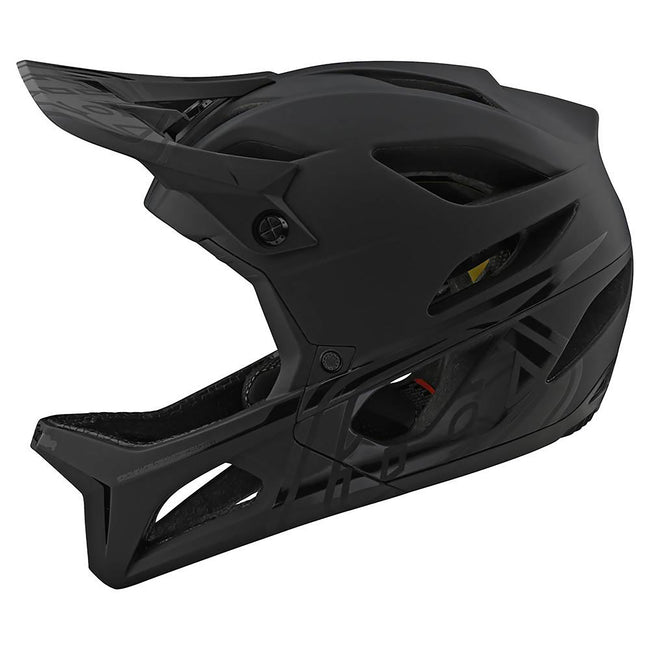 Troy Lee Designs Stage MIPS Stealth BMX Race Helmet-Midnight - 2