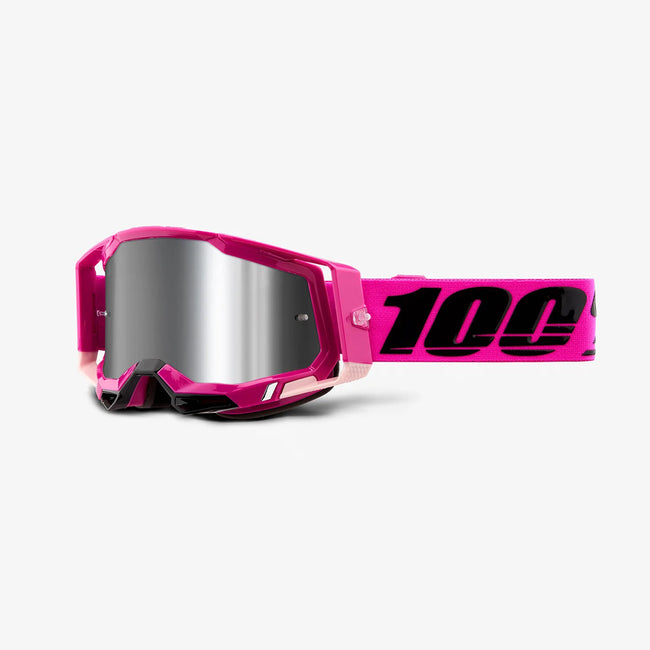 100% Racecraft2 Goggles-Maho-Silver Flash Lens - 2