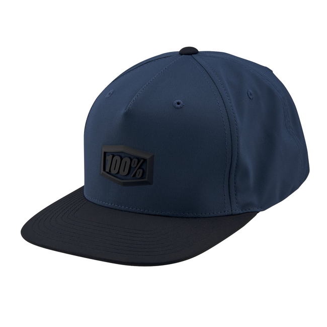 100% Enterprise Snapback Hat-Blue - 1