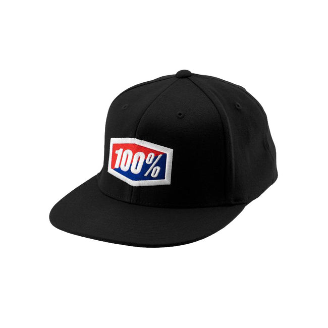 100% Official J-Fit Flexfit Hat-Black - 1