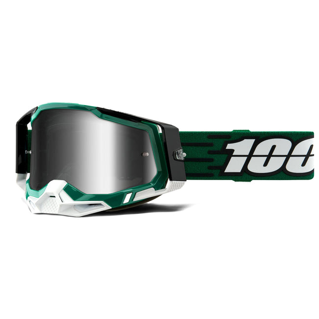 100% Racecraft2 Goggles-Milori-Mirror Silver Lens - 1