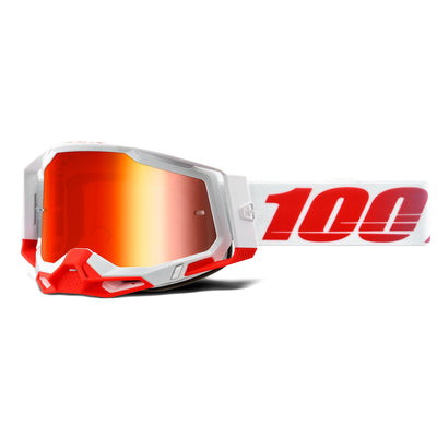 100% Racecraft2 Goggles-St-Kith-Mirror Red Lens