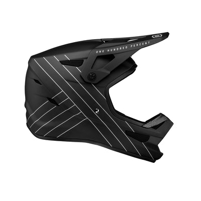 100% Status BMX Race Helmet-Essential Black