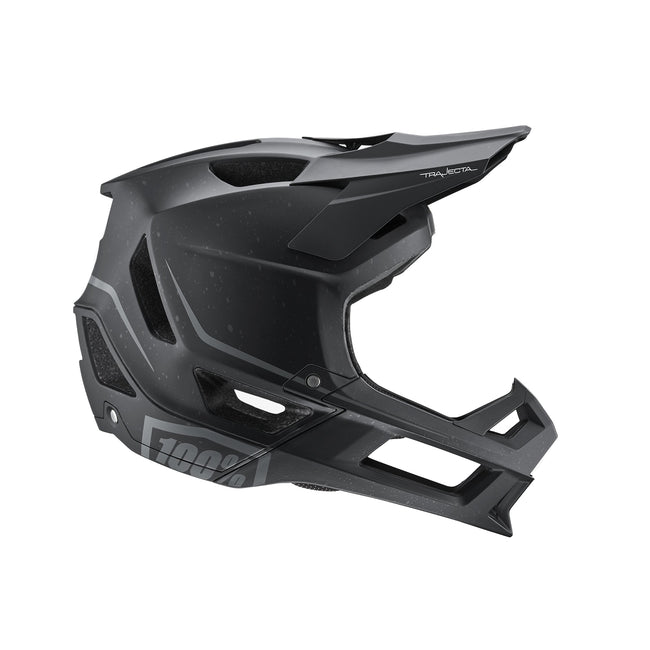 100% Trajecta BMX Race Helmet-Essential Black - 1