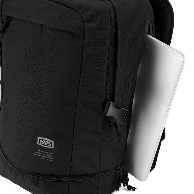 100% Transit Backpack-Black - 5