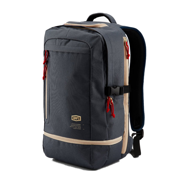 100% Transit Backpack-Steel - 1