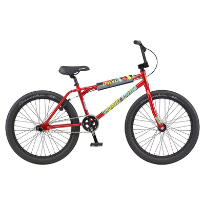 GT Dyno Compe Pro Heritage 24" BMX Freestyle Bike-Red