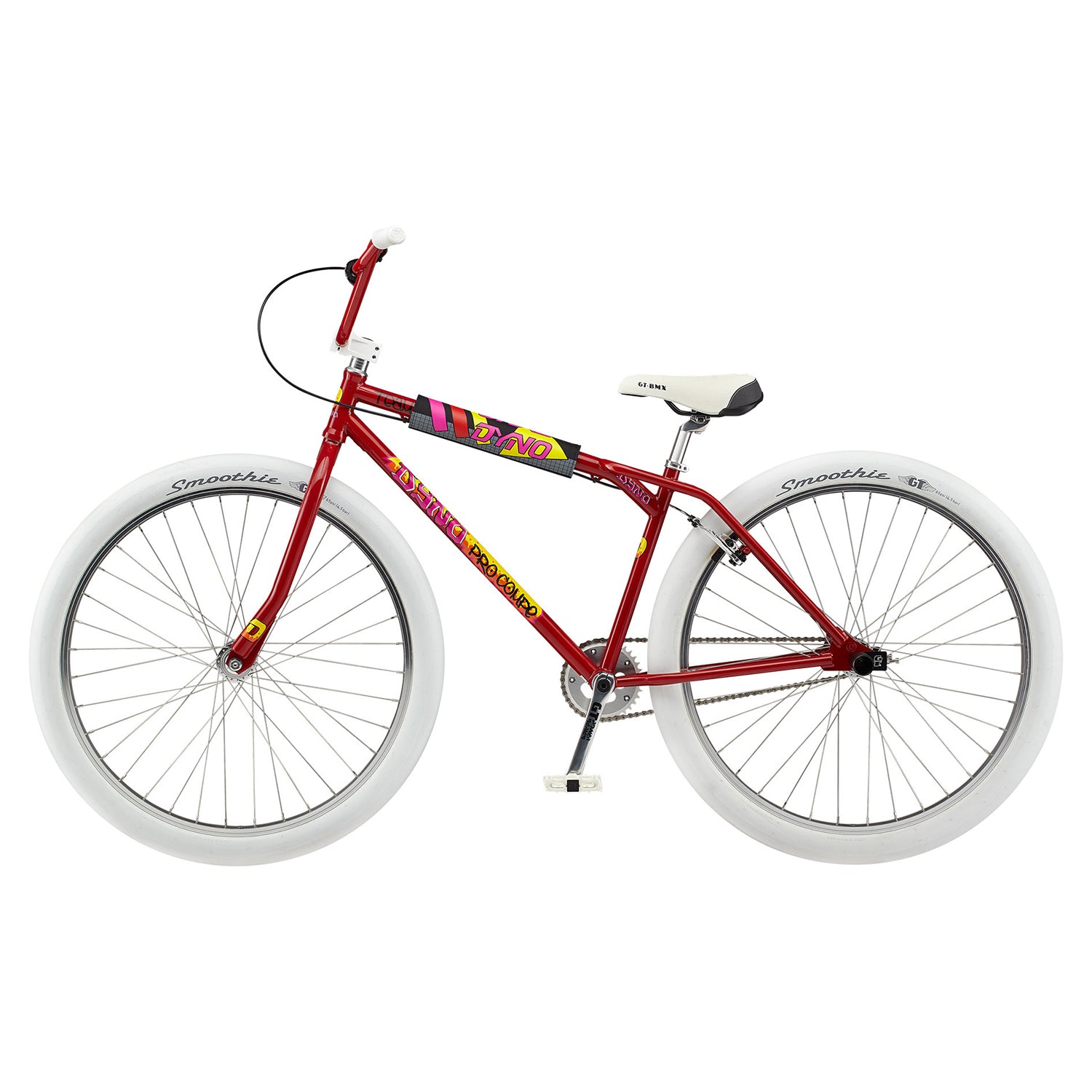gt dyno cruiser bicycle GT 2021 Dyno Compe Pro Heritage 29" BMX Bike-Red