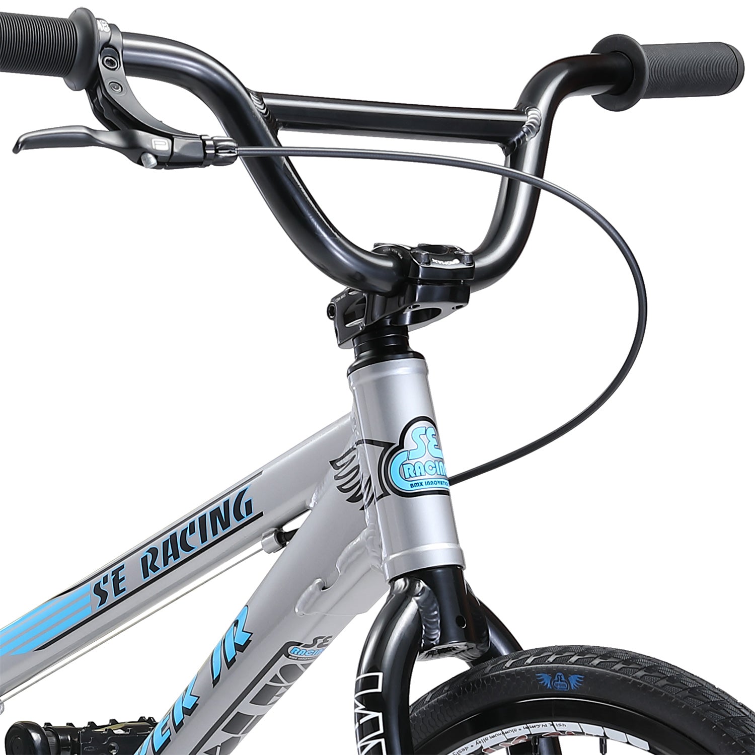 SE Racing Ripper Junior BMX Race Bike Silver J R Bicycles J R