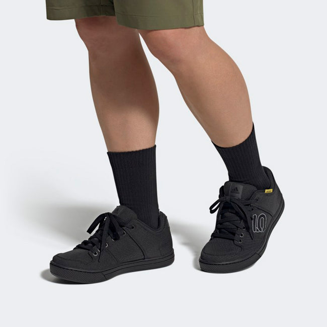 Adidas Five Ten Freerider Canvas Shoes-Core Black/DGH Solid Grey 