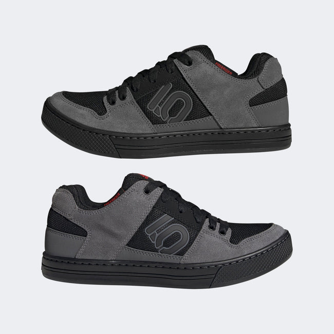 adidas Five Ten Freerider Flat Pedal Shoes-Grey Five/Core Black/Grey Four - 8