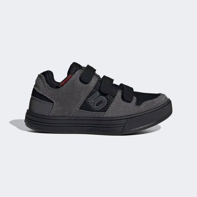 adidas Five Ten Freerider Kids Flat Pedal Shoes-Grey Five/Core Black/Grey Four