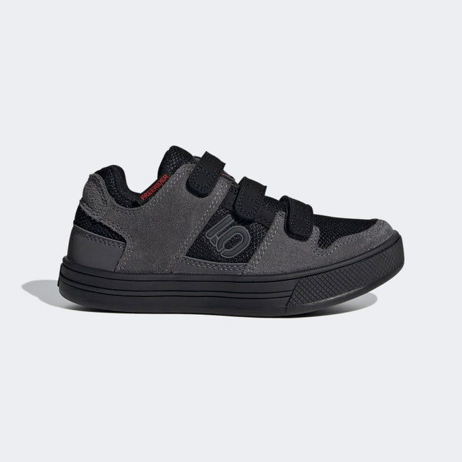 adidas Five Ten Freerider Kids Flat Pedal Shoes-Grey Five/Core Black/Grey Four - 1