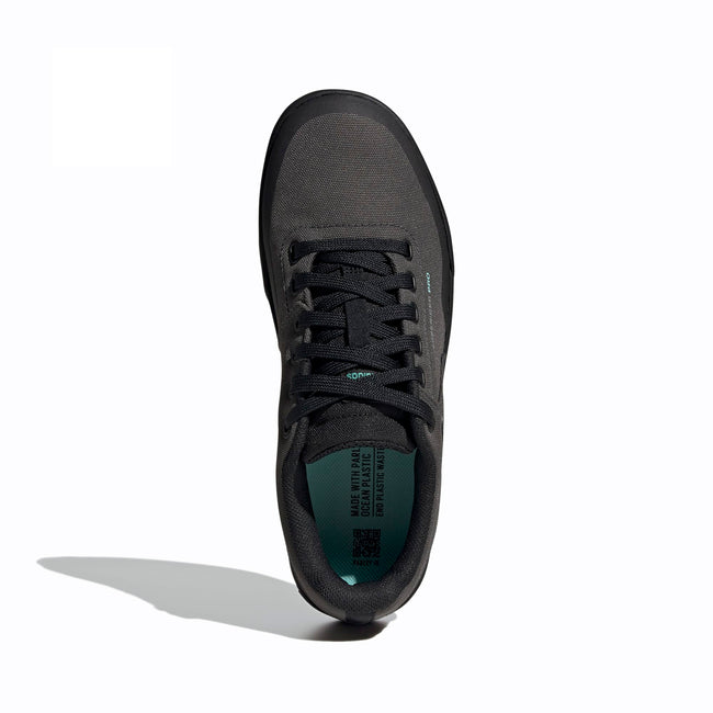 adidas Five Ten Freerider Pro Canvas Bike Shoes-Dgh Solid Grey/Grey Three/Acid Mint - 5