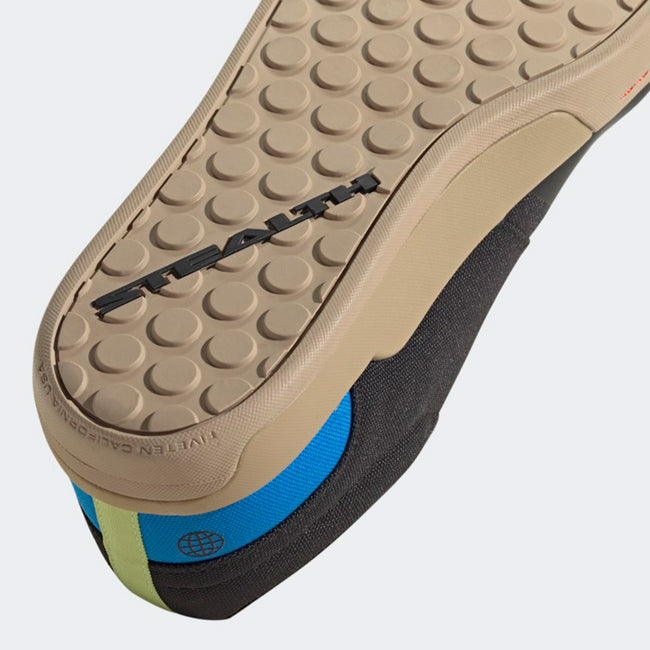 adidas Five Ten Freerider Pro Canvas Bike Shoes-Core Black/Carbon/Pulse Lime - 9