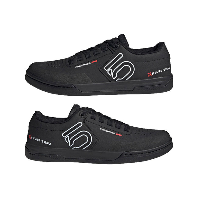 adidas Five Ten Freerider Pro Flat Pedal Shoes-Core Black/FTWR White/FTWR White - 5