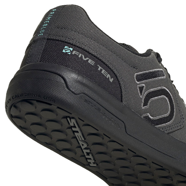 adidas Five Ten Freerider Pro Primeblue Flat Pedal Shoes-Dgh Solid Grey/Grey Three/Acid Mint - 9