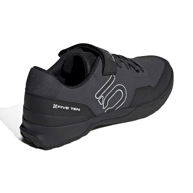 adidas Five Ten Kestrel Lace Clipless Shoes-Carbon/Core Black/Clear Grey - 5