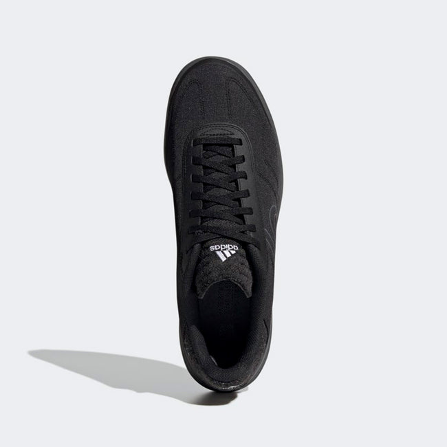 adidas Five Ten Sleuth DLX Canvas Flat Pedal Shoes-Core Black/Grey Five/Cloud White - 3