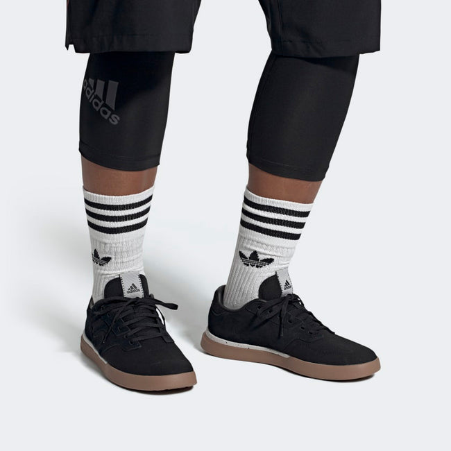 adidas Five Ten Sleuth Flat Pedal Shoes-Core Black/Core Black/Gum 