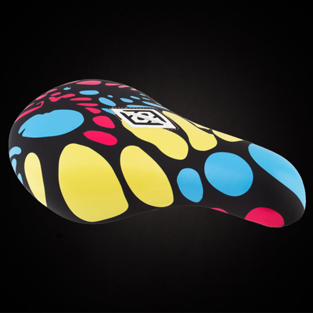 Alienation Gypsy BMX Pivotal Seat-Black/Yellow/Blue/Red – J&R