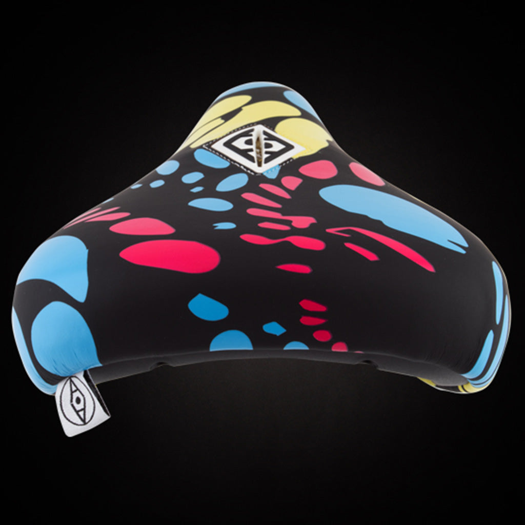 Alienation Gypsy BMX Pivotal Seat-Black/Yellow/Blue/Red – J&R