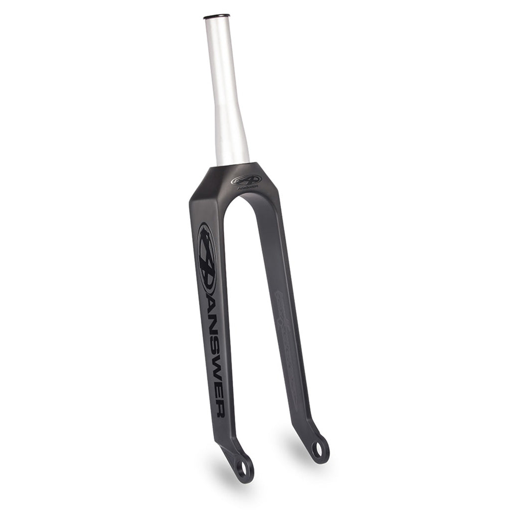 Answer Dagger Pro Carbon BMX Race Fork-20in-1 1-8in-20mm-Mt Blk