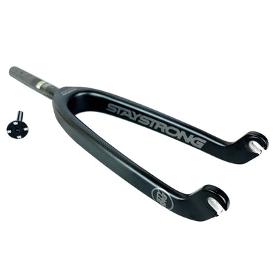 Avian x Stay Strong Versus Youth Carbon BMX Race Fork-20"-1"-10mm