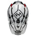 Bell Full-10 Spherical BMX Race Helmet-Fasthouse Matte/Gloss White/Black - 5
