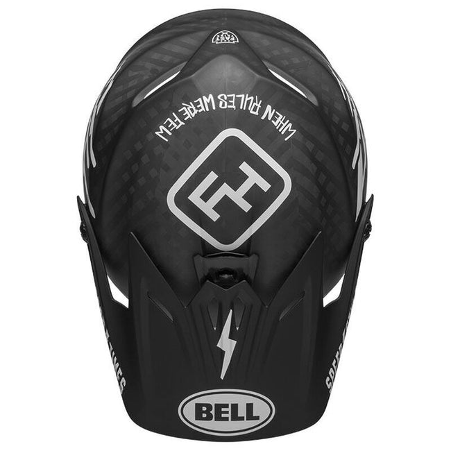 Bell Full-9 Helmet-Fasthouse Matte Black/White - 6