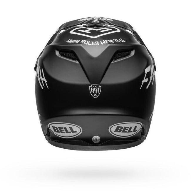 Bell Full-9 Fusion MIPS BMX Race Helmet-Fasthouse Matte Black/White - 5