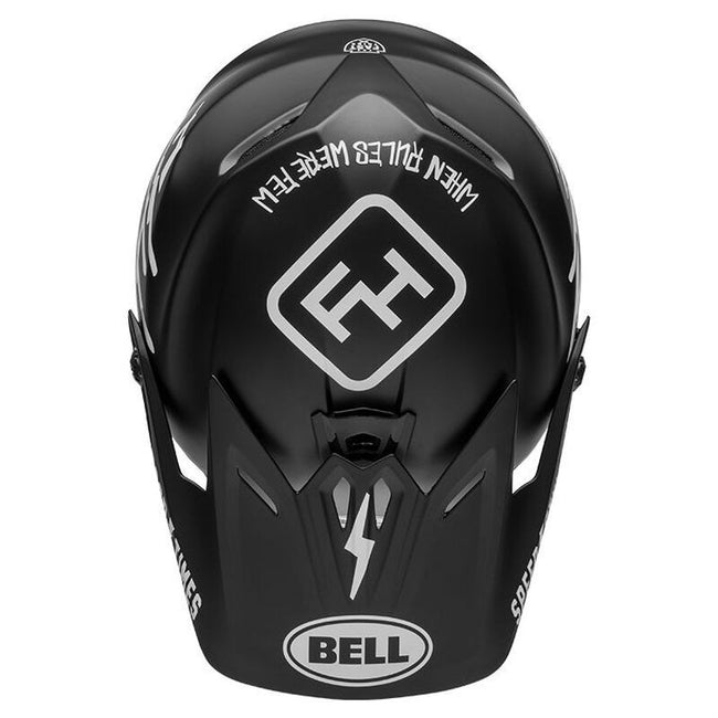 Bell Full-9 Fusion MIPS BMX Race Helmet-Fasthouse Matte Black/White - 6