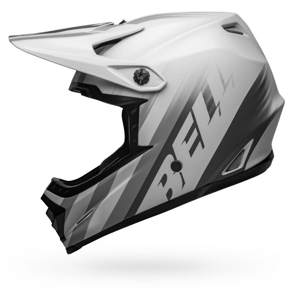 Bell Full-9 Fusion MIPS BMX Race Helmet-Matte Gray/Dark Gray