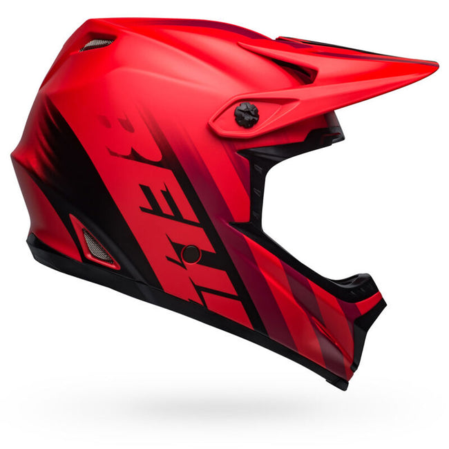 Bell Full-9 Fusion MIPS BMX Race Helmet-Matte Red/Black - 1