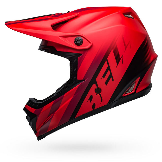 Bell Full-9 Fusion MIPS BMX Race Helmet-Matte Red/Black - 4