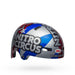 Bell Local Helmet-Nitro Circus Gloss Silver/Blue/Red - 2
