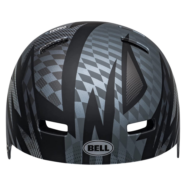Bell Local Helmet-Psycho-Matte-Black/Gray - 2