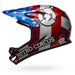 Bell Sanction BMX Race Helmet-Nitro Circus Red/Silver/Blue - 4