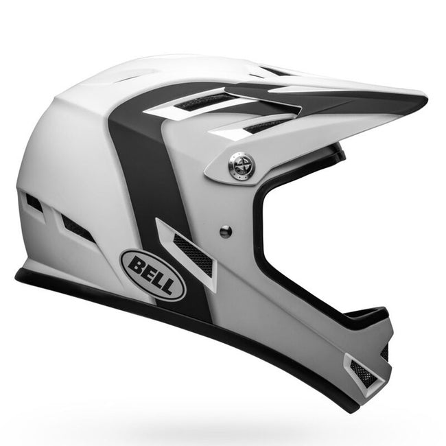 Bell Sanction BMX Race Helmet-Presence Matte Black/White - 2