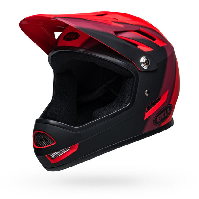 Bell Sanction BMX Race Helmet-Presence Matte Red/Black - 3