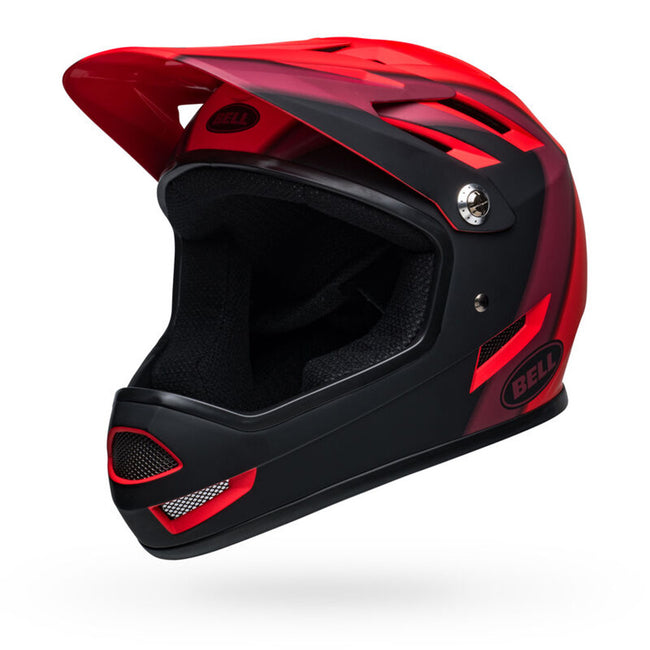 bell bane helmet Bell Sanction Helmet-Presence Matte Red-Black – J&R Bicycles, Inc