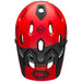 Bell Super DH Spherical BMX Race Helmet-Fasthouse Matte Red/Black - 5
