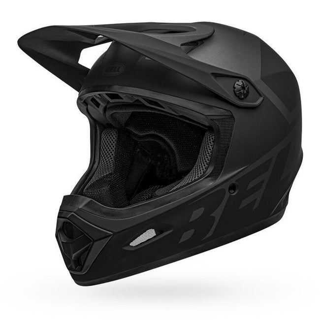 Bell Transfer BMX Race Helmet-Slice Matte Black - 1