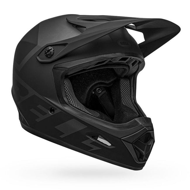 Bell Transfer BMX Race Helmet-Slice Matte Black - 2